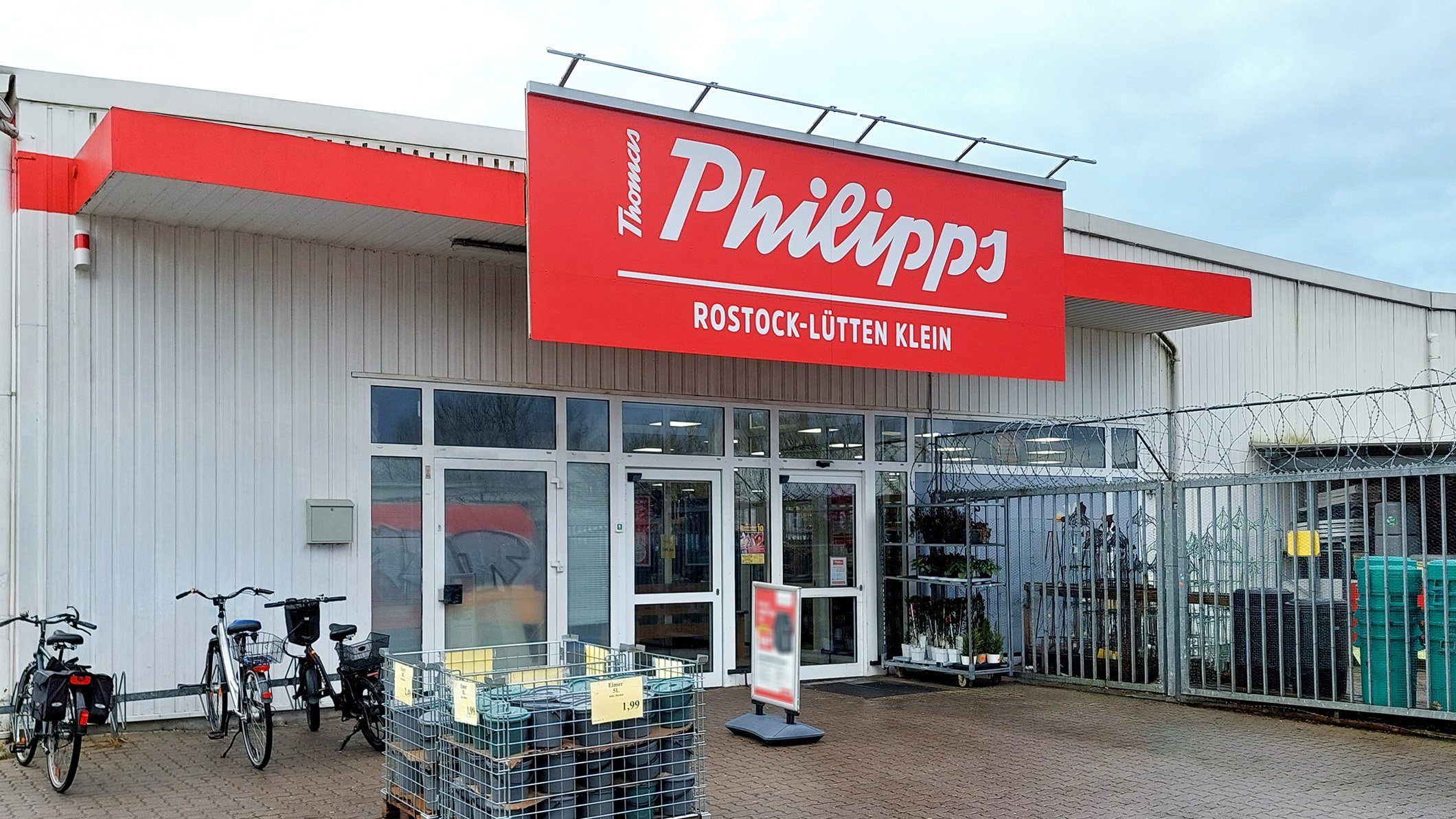 Thomas Philipps RostockLütten Der Discounter in der Nähe
